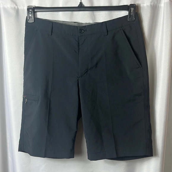 Greg Norman Shorts Black Men’s Size 32 Golf Lightweight - Picture 1 of 6